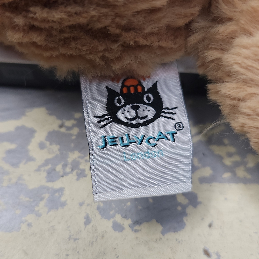 Jellycat Fluffy Tan Dog Plush - Picture 7 of 12